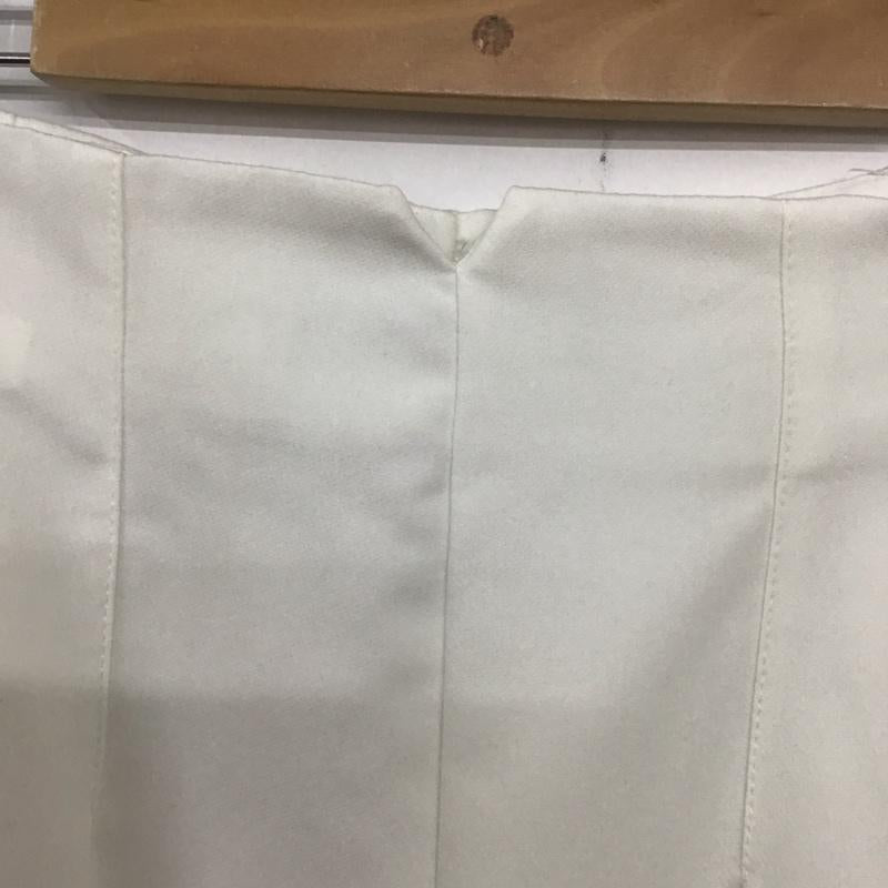 ザラ ZARA パンツ スラックス スラックスパンツ ワイドパンツ センタータックパンツ S 無地 白 / ホワイト /  レディース USED 古着 中古 10132664