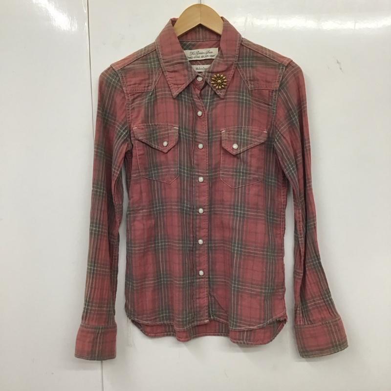 レミ レリーフ REMI RELIEF シャツ、ブラウス 長袖 長袖シャツ チェックシャツ カラーシャツ S チェック マルチカラー / マルチカラー /  レディース USED 古着 中古 10136449