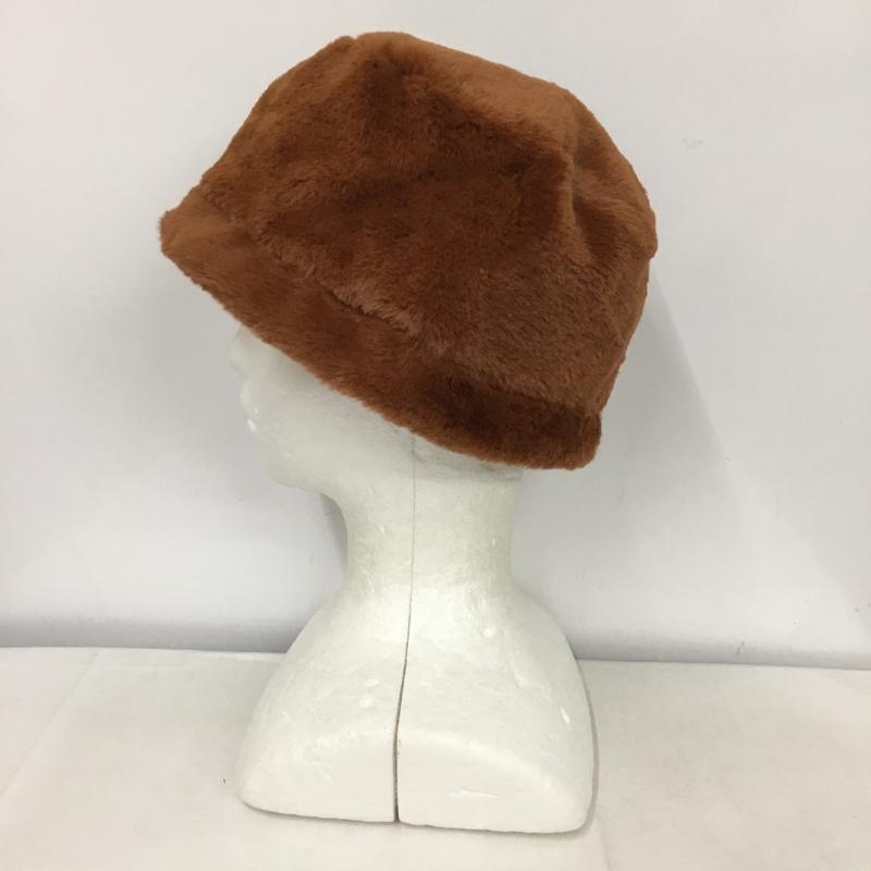 フリークスストア FREAK S STORE 帽子 ハット エコファーハット タグ付き 無地 茶 / ブラウン /  レディース USED 古着 中古 10134623