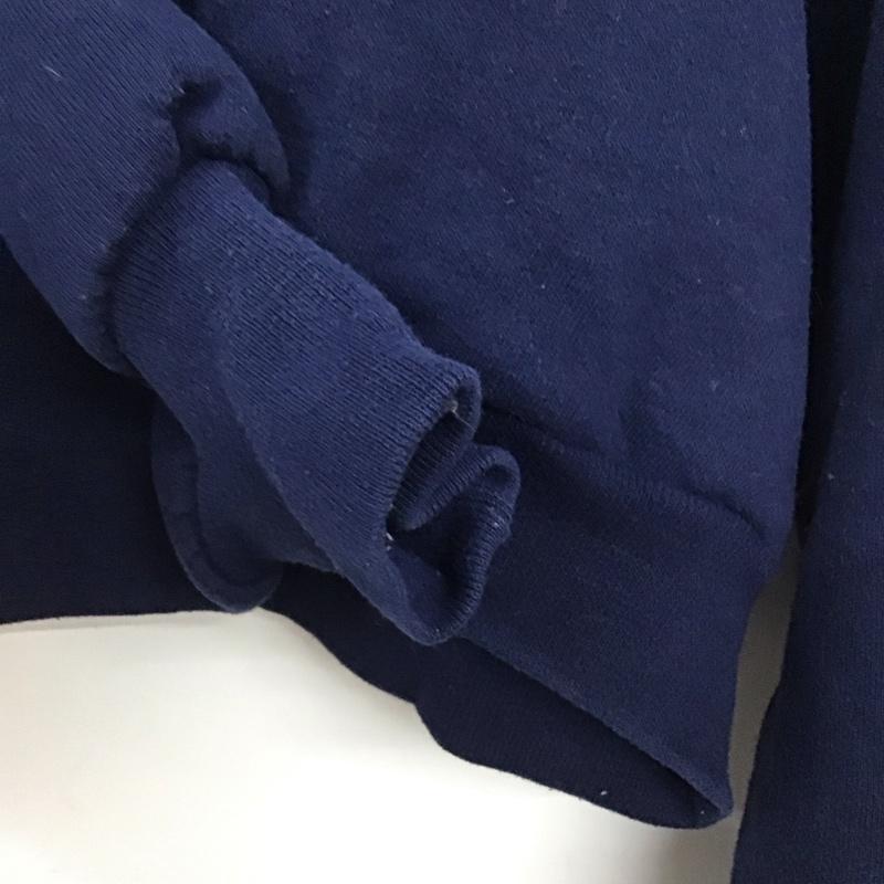 ラッセルアスレティック Russell Athletic トレーナー 長袖 XL 無地 紺 / ネイビー /  レディース USED 古着 中古 10140735