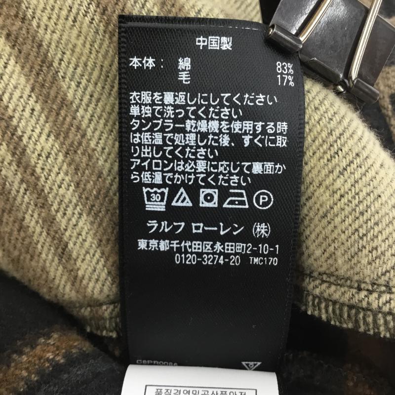 ダブルアールエル RRL ジャケット、上着 ジャケット、ブレザー ネイティブジャガード　オーバー　シャツジャケット M ネイティブ柄 茶 / ブラウン /  メンズ USED 古着 中古 10129315
