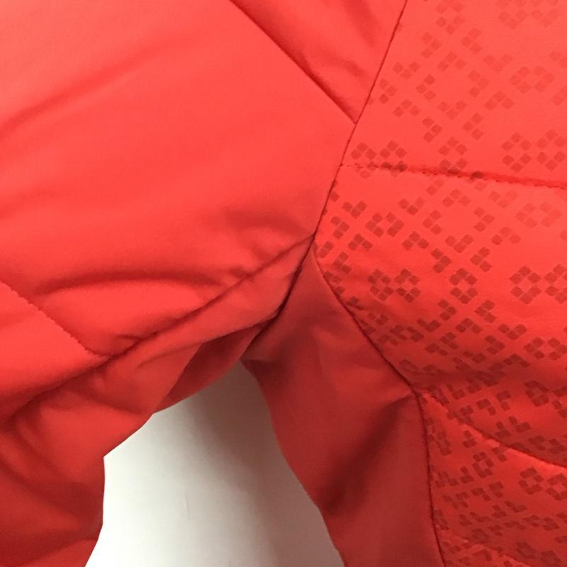 アディダス adidas ジャケット、上着 ジャンパー、ブルゾン M 無地 X 総柄 赤 / レッド /  レディース USED 古着 中古 10128360