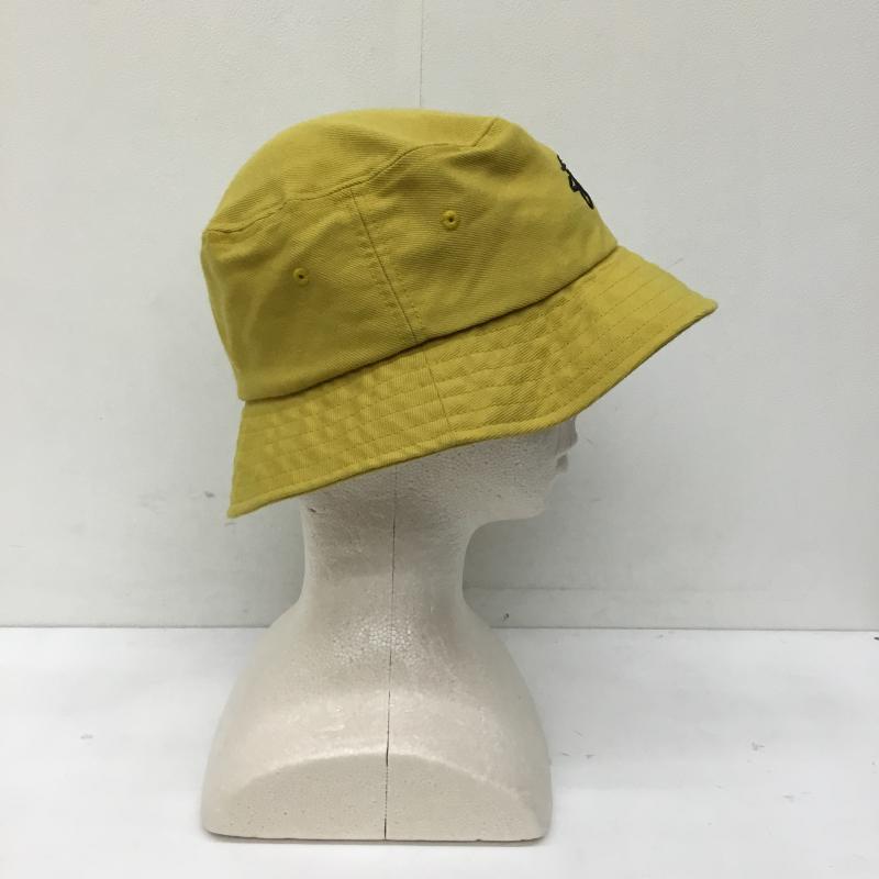 ステューシー STUSSY 帽子 ハット FREE ロゴ、文字 マスタード / マスタード /  メンズ USED 古着 中古 10140575