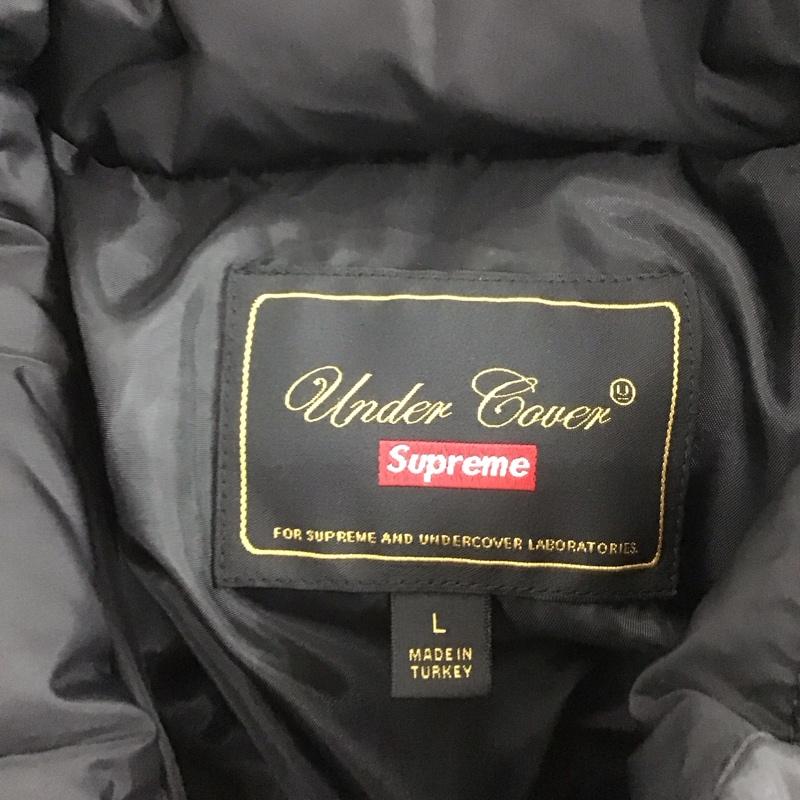 シュプリーム Supreme ジャケット、上着 ダウンジャケット UNDER COVER 23SS Puffer Jacket スタッズ 袖レザー L ロゴ、文字 黒 / ブラック /  メンズ USED 古着 中古 10107061