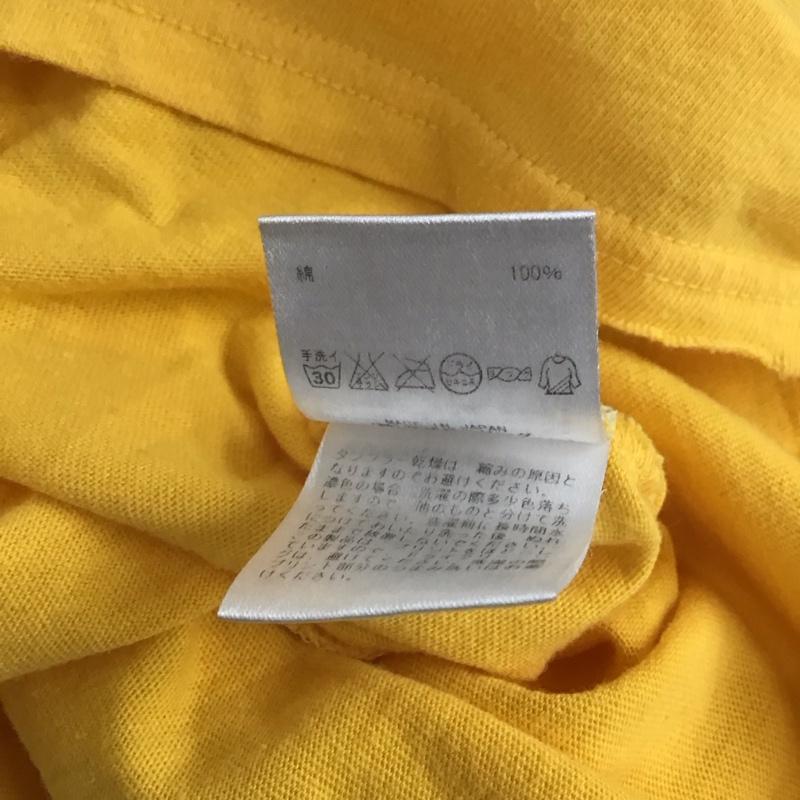 ロンハーマンヴィンテージ R.H. Vintage Tシャツ 半袖 半袖カットソー プリントTシャツ クルーネックカットソー S ロゴ、文字 黄 / イエロー /  メンズ USED 古着 中古 10113139