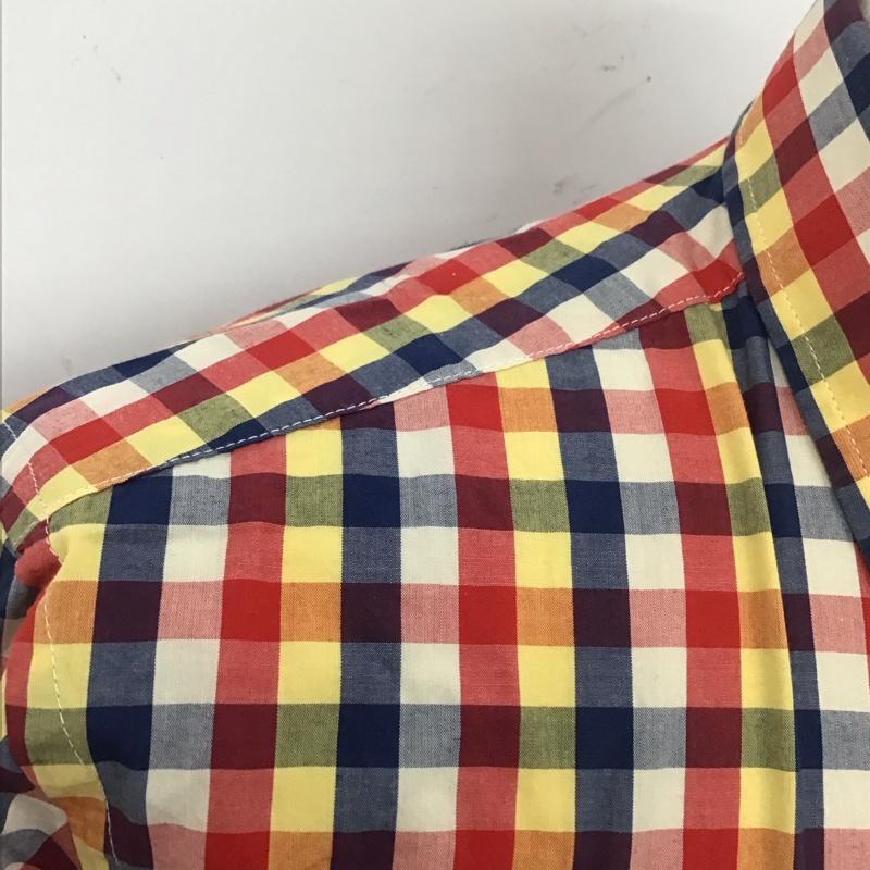 エルエルビーン L.L.Bean シャツ、ブラウス 長袖 コットン 胸ポケット S チェック マルチカラー / マルチカラー /  メンズ USED 古着 中古 10111862