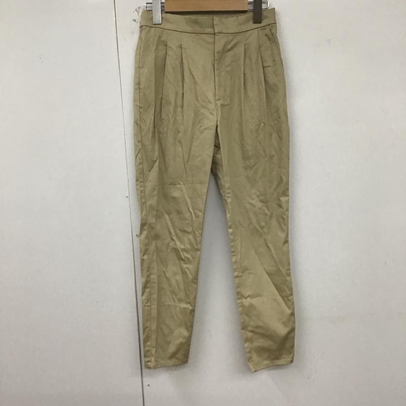 レプシィム LEPSIM パンツ チノパン チノパン スリムパンツ カジュアルパンツ ストレッチパンツ S 無地 ベージュ / ベージュ /  レディース USED 古着 中古 10128933