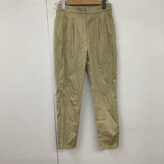 レプシィム LEPSIM パンツ チノパン チノパン スリムパンツ カジュアルパンツ ストレッチパンツ S 無地 ベージュ / ベージュ /  レディース USED 古着 中古 10128933