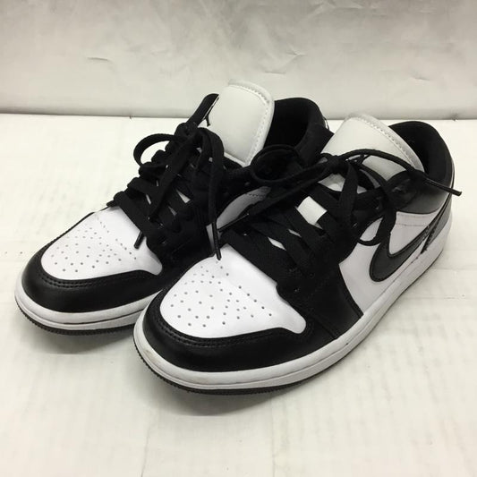 ナイキ NIKE スニーカー スニーカー DC0774-101 WMNS AIR JORDAN 1 LOW 22.5cm 22.5cm ロゴ、文字 白 / ホワイト / X 黒 / ブラック /  レディース USED 古着 中古 10113754