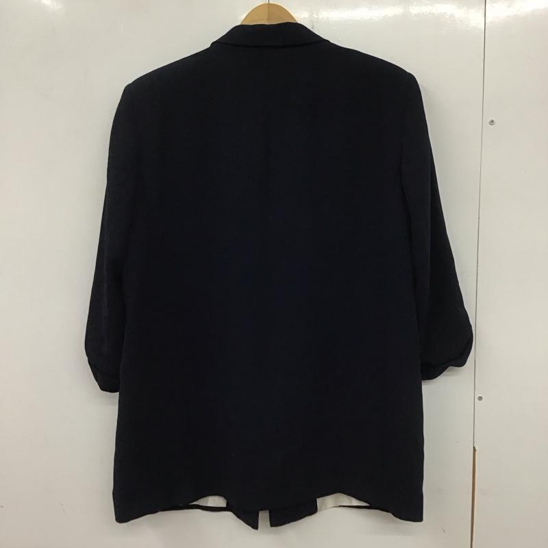 ザラ ZARA ジャケット、上着 ジャケット、ブレザー XL 無地 紺 / ネイビー /  レディース USED 古着 中古 10140015