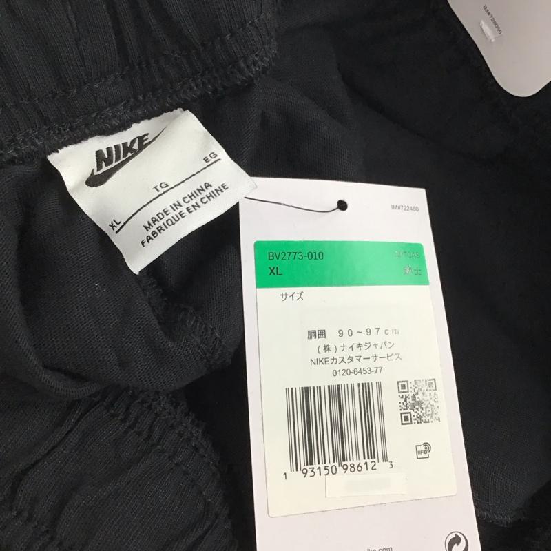 ナイキ NIKE パンツ ショートパンツ bv2773-010 スポーツウェア クラブフリース ショートパンツ XL ロゴ、文字 黒 / ブラック /  メンズ USED 古着 中古 10140888
