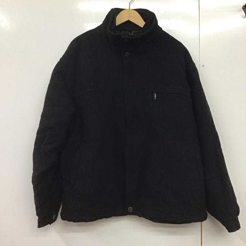 ロンドンフォグ LONDONFOG ジャケット、上着 ジャンパー、ブルゾン XL 無地 黒 / ブラック /  メンズ USED 古着 中古 10144703