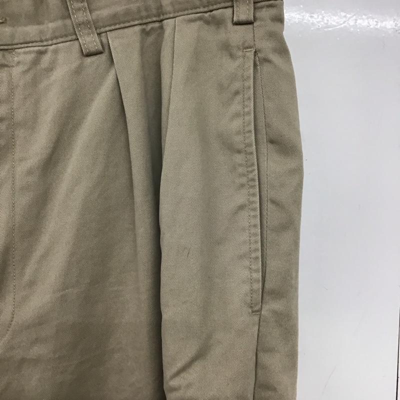 ポロバイラルフローレン POLOBYRALPHLAUREN パンツ チノパン チノパン ワイドパンツ カジュアルパンツ 36インチ 無地 ベージュ / ベージュ /  メンズ USED 古着 中古 10149291