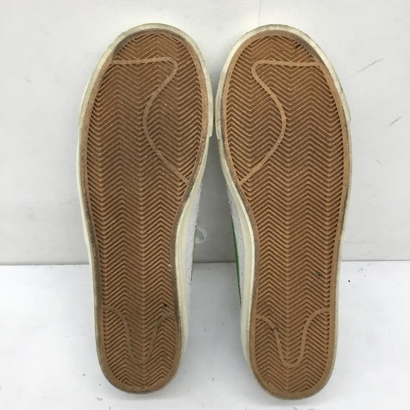 ナイキ NIKE スニーカー スニーカー HF3158-101 Blazer Low  77 Premium 28.0cm ロゴ、文字 灰 / グレー / X 緑 / グリーン /  メンズ USED 古着 中古 10144469