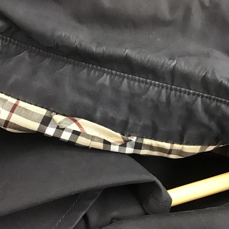 バーバリーブラックレーベル BURBERRY BLACK LABEL ジャケット、上着 ジャケット、ブレザー 長袖ジャケット アウター 前ボタン カラージャケット M 無地 黒 / ブラック /  メンズ USED 古着 中古 10142967