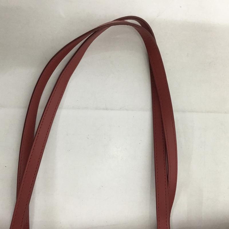 コーチ COACH トートバッグ トートバッグ F58292 ロゴ、文字 茶 / ブラウン / X 赤 / レッド /  レディース USED 古着 中古 10131946