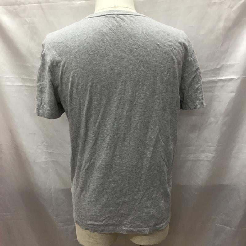 ポロラルフローレン POLO RALPH LAUREN Tシャツ 半袖 半袖カットソー プリントTシャツ クルーネックカットソー M ロゴ、文字 灰 / グレー /  メンズ USED 古着 中古 10116124