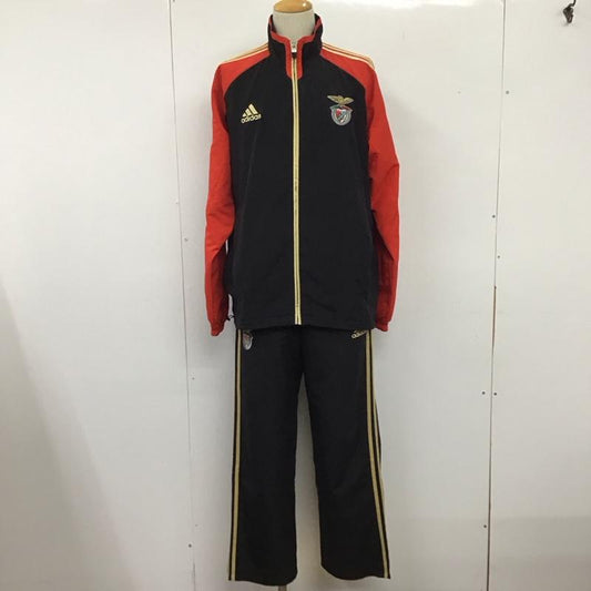 アディダス adidas セットアップ セットアップ ジャージ SLベンフィカ 無地 黒 / ブラック / X 赤 / レッド / X 金 / ゴールド /  メンズ USED 古着 中古 10134434
