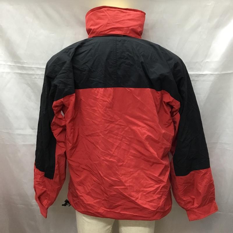 ザノースフェイス THE NORTH FACE ジャケット、上着 ジャケット、ブレザー NP-2296 ナイロンジャケット M ロゴ、文字 黒 / ブラック / X 赤 / レッド /  メンズ USED 古着 中古 10111359