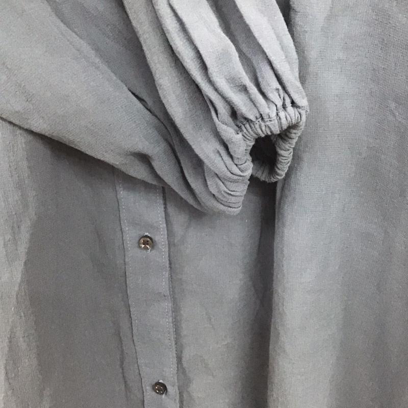 ジーナシス JEANASIS シャツ、ブラウス 長袖 JS063526MC FREE 無地 紺 / ネイビー /  メンズ USED 古着 中古 10134587