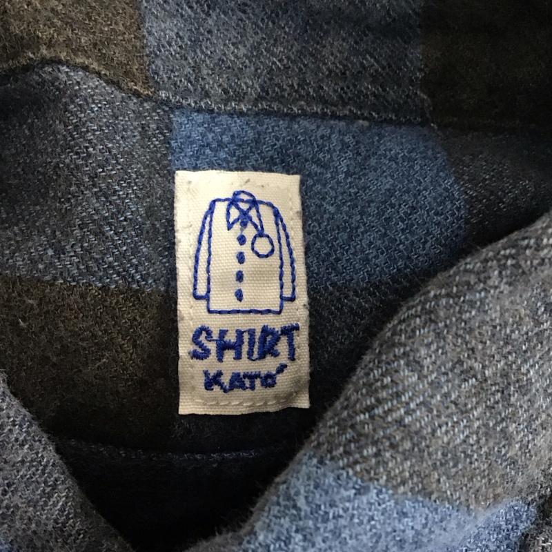 カトー KATO` シャツ、ブラウス 長袖 bs530072-150427 長袖シャツ チェックシャツ カジュアルシャツ S チェック マルチカラー / マルチカラー /  メンズ USED 古着 中古 10110215