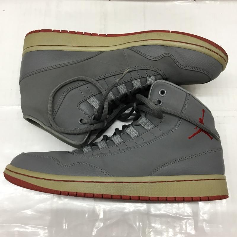 ナイキ NIKE スニーカー スニーカー 820240-005 AIR JORDAN EXECUTIVE 26.5cm 26.5cm ワンポイント 灰 / グレー / X 赤 / レッド /  メンズ USED 古着 中古 10107855