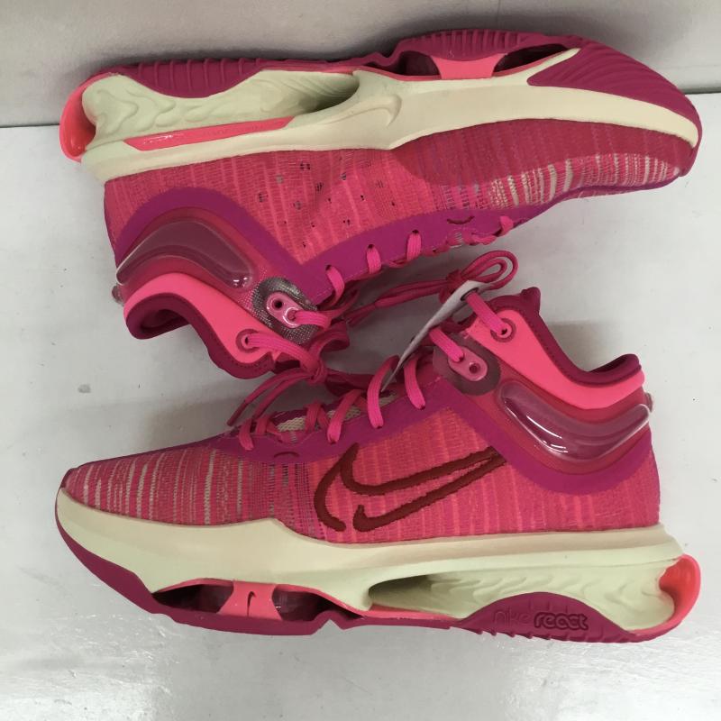 ナイキ NIKE スニーカー スニーカー DJ9432-601　G.T. ジャンプ 2 EP NIKE G.T. JUMP 2 EP フィアスピンク 27.0cm ロゴ、文字 桃 / ピンク /  メンズ USED 古着 中古 10112687