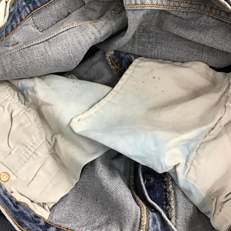 リーバイストラウスアンドコー Levi Strauss & co. パンツ デニム、ジーンズ デニムパンツ ワイドパンツ カジュアルパンツパンツ Gパン 42インチ 無地 インディゴ / インディゴ /  メンズ USED 古着 中古 10140464