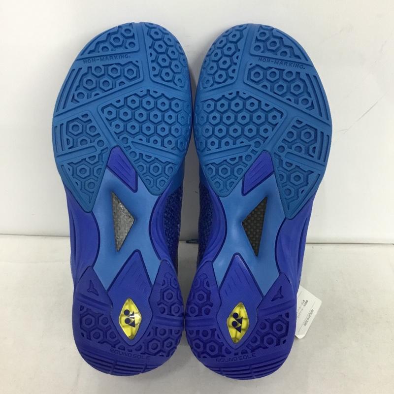 ヨネックス YONEX スニーカー スニーカー SHBA3M パワークッション エアラス3メン バドミントンシューズ 23.5cm 箱有 23.5cm ロゴ、文字 青 / ブルー /  レディース USED 古着 中古 10147953