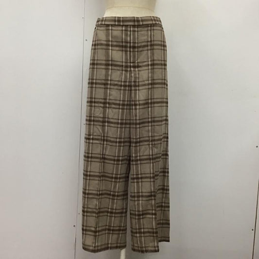 レプシィム LEPSIM パンツ スラックス lpn50899ad チェックパンツ ワイドパンツ カジュアルパンツ LL チェック マルチカラー / マルチカラー /  レディース USED 古着 中古 10119483