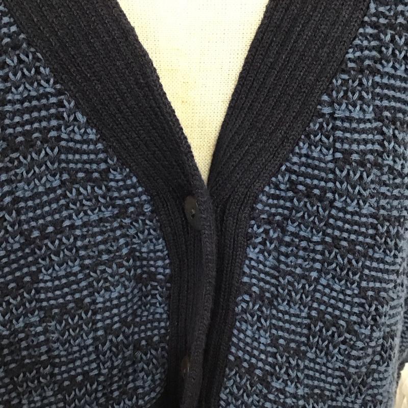 ローリーズファーム LOWRYS FARM ベスト ベスト LF621161 2WAY 柄ビスチェ ニット タグ付き FREE  紺 / ネイビー /  レディース USED 古着 中古 10120417