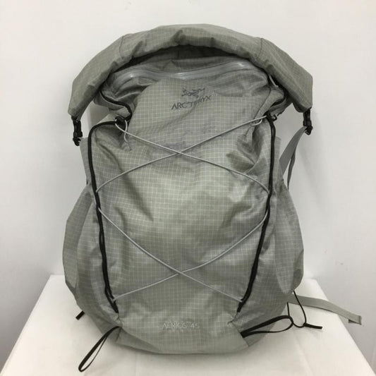 アークテリクス ARC TERYX リュックサック、デイパック リュックサック、デイバッグ AERIOS 45 アウトドア バックパック ロゴ、文字 灰 / グレー /  メンズ USED 古着 中古 10136398