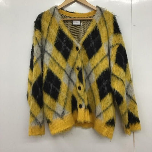 マウジー MOUSSY カーディガン 長袖 010gaj70-5420-1 長袖カーディガン 長袖ニットカーディガン FREE プリント マルチカラー / マルチカラー /  レディース USED 古着 中古 10147246