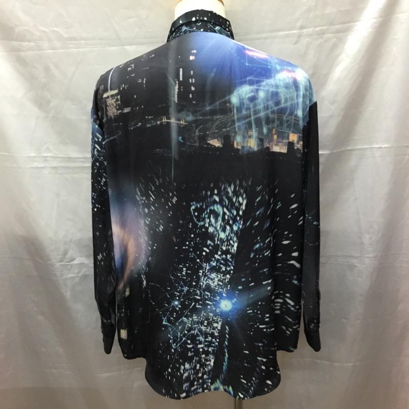 ハレ HARE シャツ、ブラウス 長袖 HA020013LE HARE × 攻殻機動隊 Patterned Drape Shirt D929 FREE プリント マルチカラー / マルチカラー /  メンズ USED 古着 中古 10111850