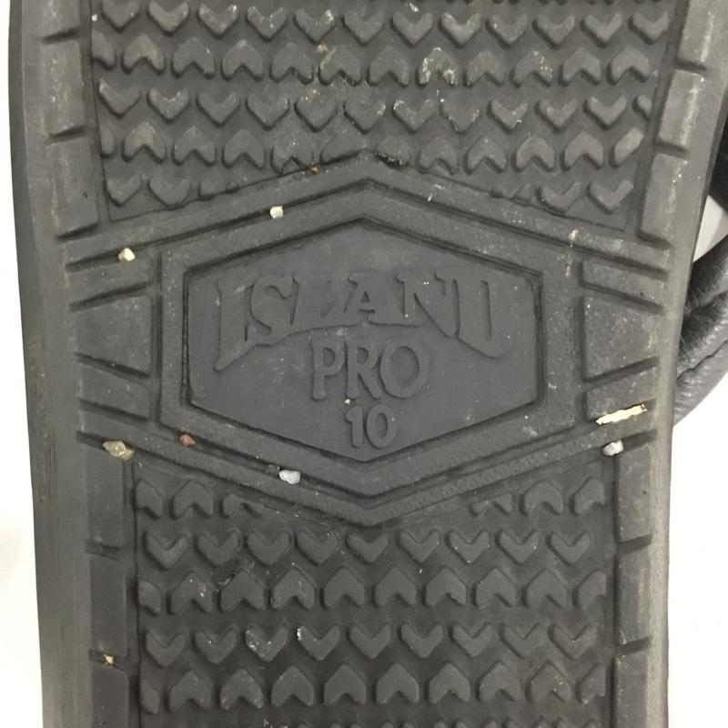 アイランドスリッパ ISLAND SLIPPER サンダル サンダル トングサンダル 10 無地 黒 / ブラック /  メンズ USED 古着 中古 10149666