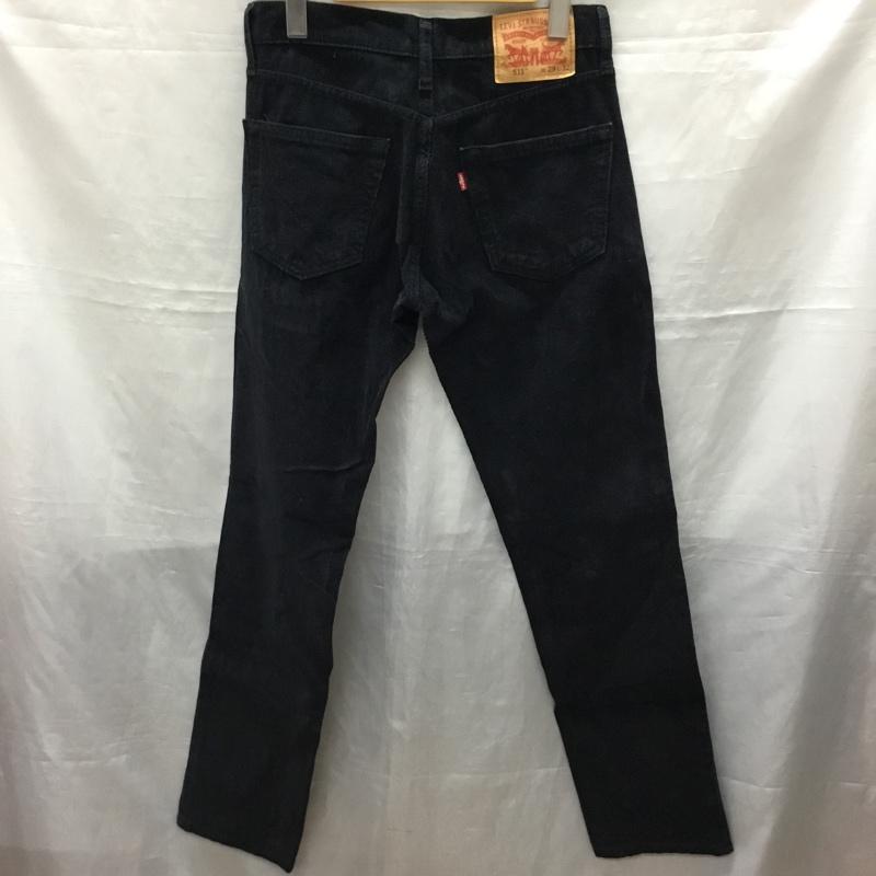 リーバイストラウスアンドコー Levi Strauss & co. パンツ デニム、ジーンズ コーデュロイパンツ ストレートパンツ カジュアルパンツ 29インチ 無地 黒 / ブラック /  メンズ USED 古着 中古 10120130