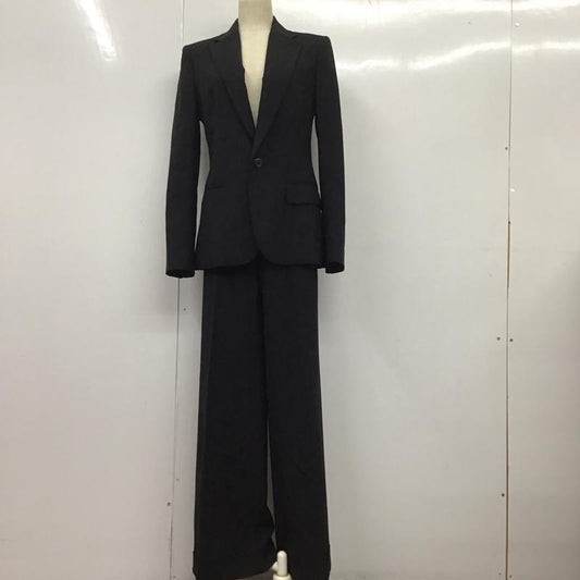 ラルフローレン RALPHLAUREN セットアップ セットアップ セットアップ 長袖ジャケット スラックスパンツ 2点セット 6 無地 黒 / ブラック /  レディース USED 古着 中古 10134119