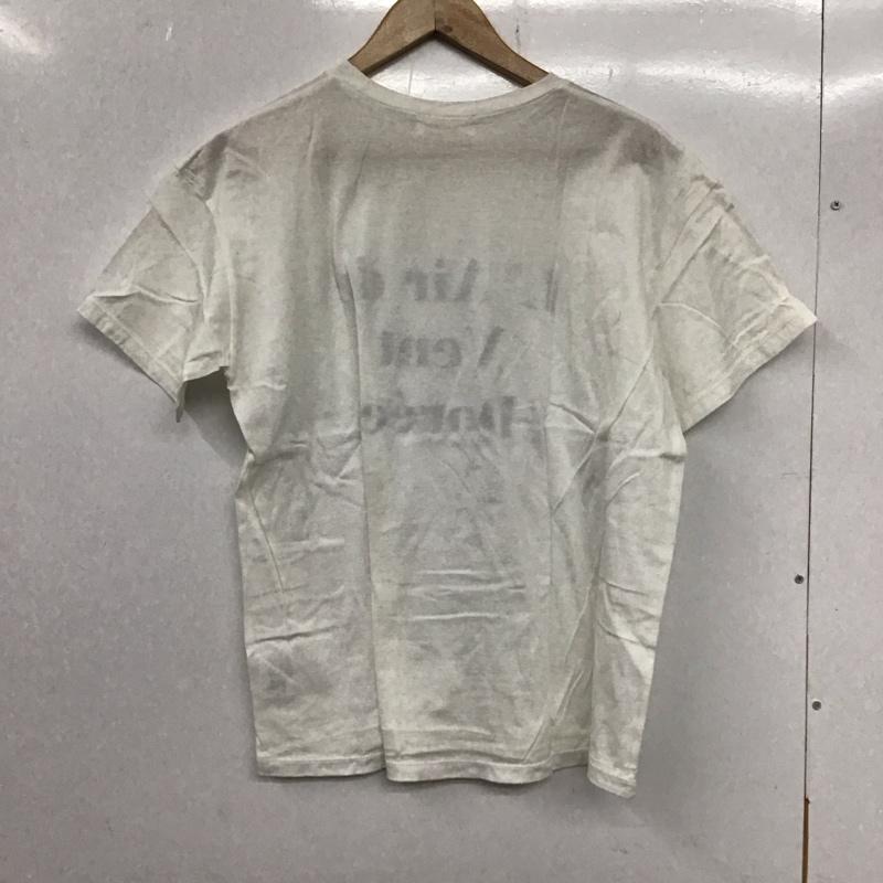 リヴドロワ RIVE DROITE Tシャツ 半袖 半袖カットソー プリントTシャツ クルーネックカットソー FREE プリント 白 / ホワイト /  レディース USED 古着 中古 10135072