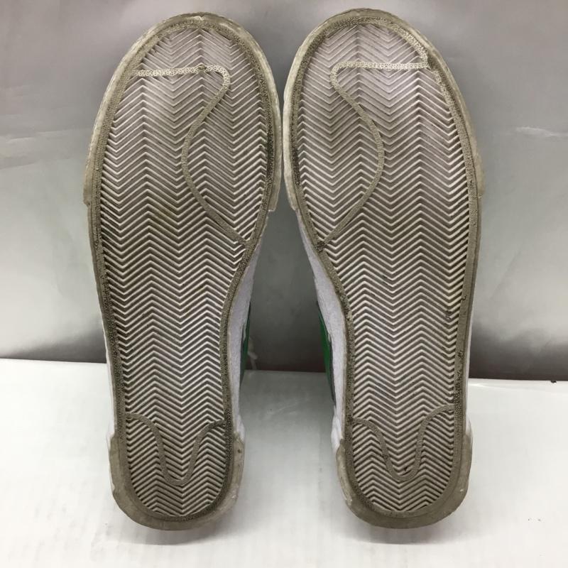 ナイキ NIKE スニーカー スニーカー DD1877 001 BLAZER LOW SACAI 27.5cm 箱有 27.5cm ロゴ、文字 白 / ホワイト / X 灰 / グレー / X 緑 / グリーン /  メンズ USED 古着 中古 10110573