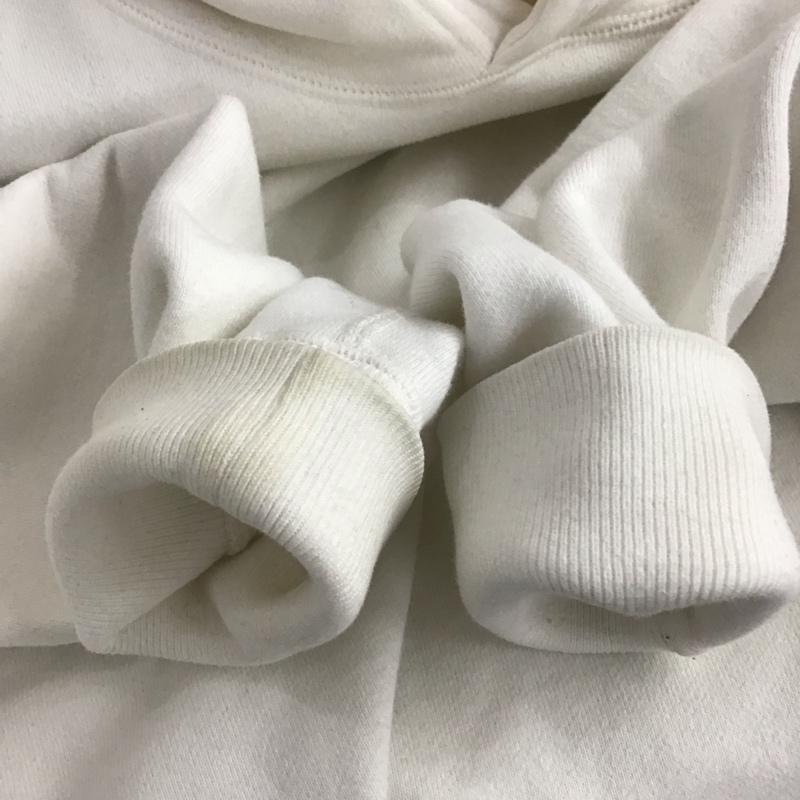 ゴールド GOLD パーカー 長袖 長袖パーカー プルオーバーパーカー スウェット S 無地 白 / ホワイト /  メンズ USED 古着 中古 10145937