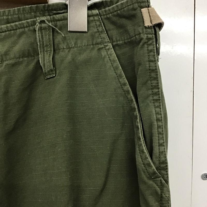 ミリタリー ミリタリー パンツ ワークパンツ、ペインターパンツ ミリタリーパンツ ワイドパンツ カジュアルパンツ M 無地 カーキ / カーキ /  メンズ USED 古着 中古 10142430