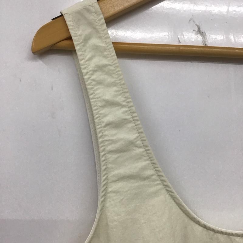 ザラ ZARA ワンピース ミニスカート S 無地 アイボリー / アイボリー /  レディース USED 古着 中古 10139990