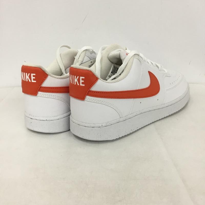 ナイキ NIKE スニーカー スニーカー DH2987 108 COURT VISION LOW NN 28cm 箱有 28.0cm ロゴ、文字 白 / ホワイト / X 橙 / オレンジ /  メンズ USED 古着 中古 10146013