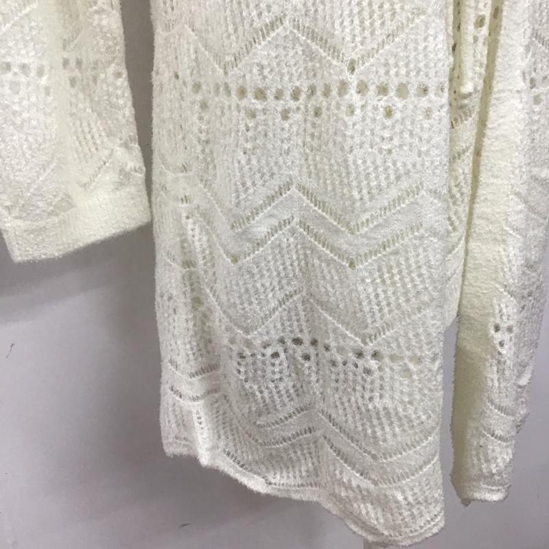 ジェラートピケ gelato pique ウェア ウェア PWNT182062 ルームウェア ガウン カーディガン ニットパンツ ショートパンツ セット FREE  白 / ホワイト /  レディース USED 古着 中古 10147164