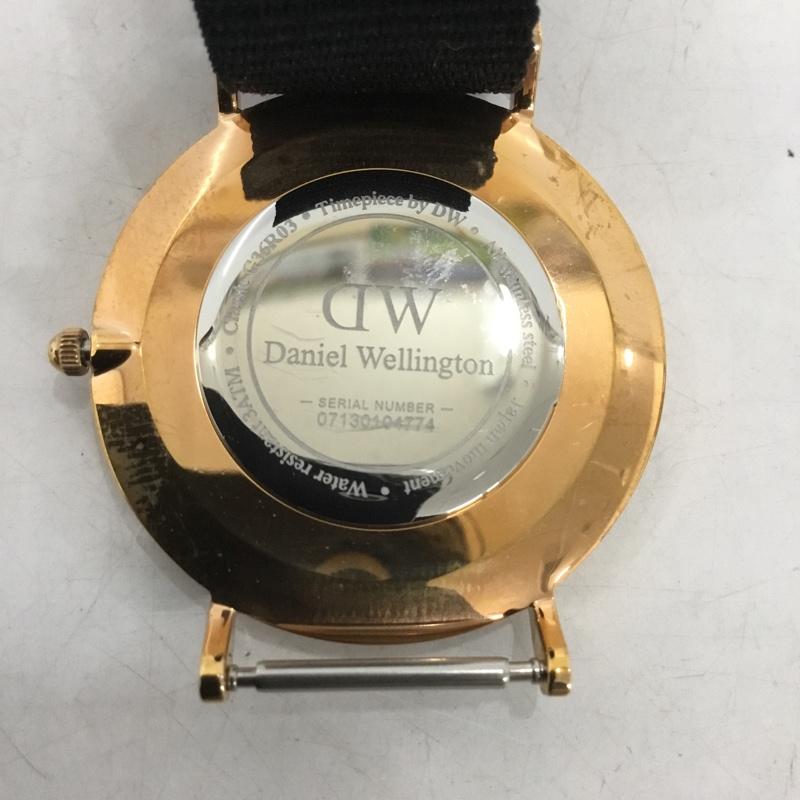 ダニエルウェリントン Daniel Wellington 腕時計 アナログ（クォーツ式） DW00100150 ロゴ、文字 黒 / ブラック /  レディース USED 古着 中古 10135212