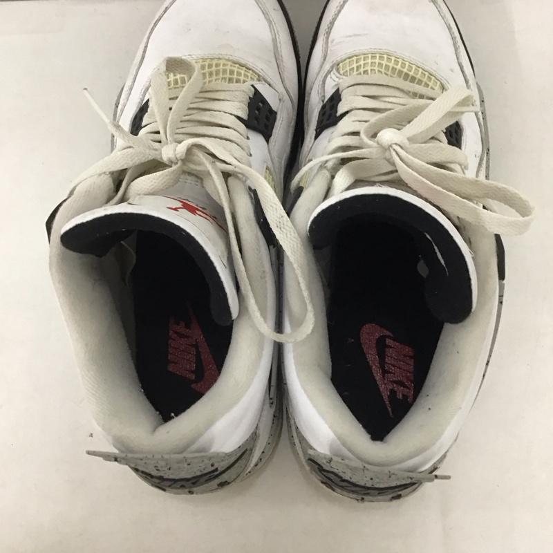 ナイキ NIKE スニーカー スニーカー 840606-192 AIR JORDAN 4 RETRO OG 29cm 箱有 29.0cm ロゴ、文字 白 / ホワイト / X 灰 / グレー / X 黒 / ブラック /  メンズ USED 古着 中古 10141042