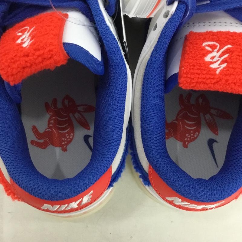 ナイキ NIKE スニーカー スニーカー FD4203 161 DUNK LOW RETRO PREMIUM YEAR OF THE RABBIT 23cm 箱有 卯年 23.0cm ロゴ、文字 白 / ホワイト /  レディース USED 古着 中古 10136921
