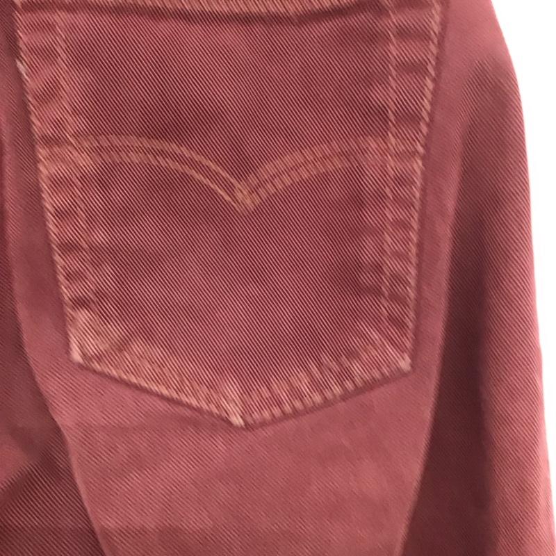 リーバイス Levi s パンツ デニム、ジーンズ silver tab baggy 90年代 後染め W29 L34 29インチ 無地 えんじ / ワインレッド /  メンズ USED 古着 中古 10112660