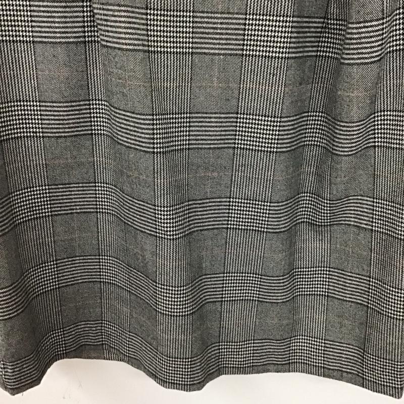 ザラベーシック ZARA BASIC ワンピース ひざ丈スカート M チェック マルチカラー / マルチカラー /  レディース USED 古着 中古 10130197