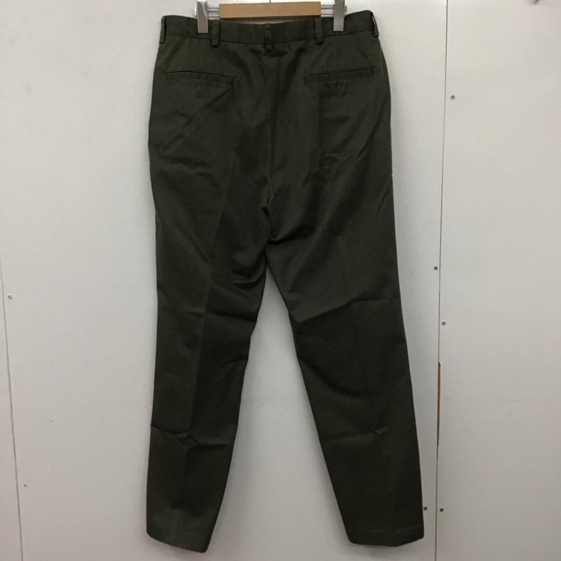 ブルックスブラザーズ BROOKS BROTHERS パンツ チノパン チノパン ワイドパンツ カジュアルパンツ 35インチ 無地 カーキ / カーキ /  メンズ USED 古着 中古 10136814